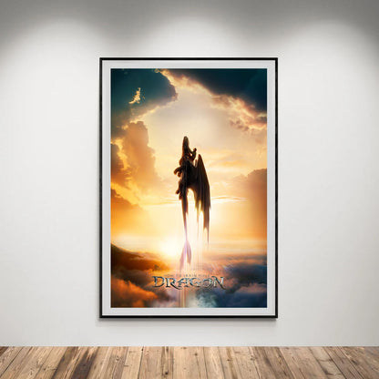 Flex Designs Poster How To Train Your Dragon Cinematic 5 x 7" Home Goods - Movie 2010 Movie Poster