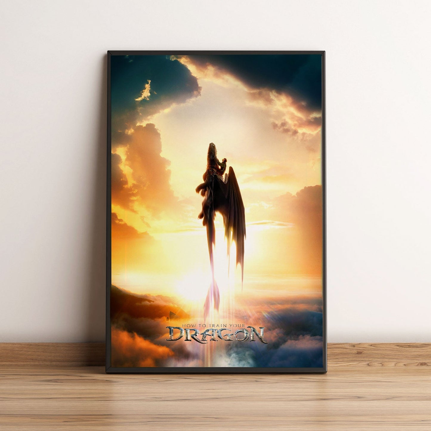 Flex Designs Poster How To Train Your Dragon Cinematic 5 x 7" Home Goods - Movie 2010 Movie Poster