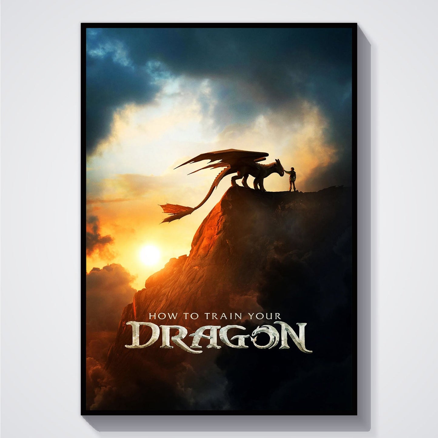 Flex Designs Poster How To Train Your Dragon Final 5 x 7" Home Goods - Movie 2010 Movie Poster