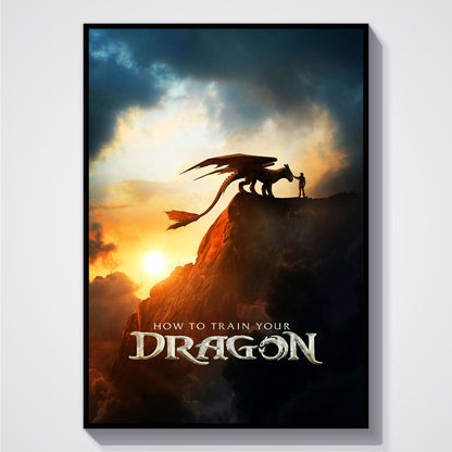 Flex Designs Poster How To Train Your Dragon Final 5 x 7" Home Goods - Movie 2010 Movie Poster