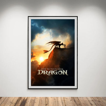 Flex Designs Poster How To Train Your Dragon Final 5 x 7" Home Goods - Movie 2010 Movie Poster