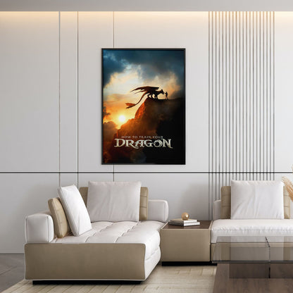 Flex Designs Poster How To Train Your Dragon Final 5 x 7" Home Goods - Movie 2010 Movie Poster