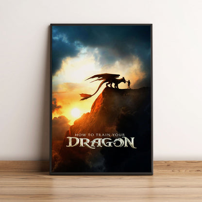 Flex Designs Poster How To Train Your Dragon Final 5 x 7" Home Goods - Movie 2010 Movie Poster