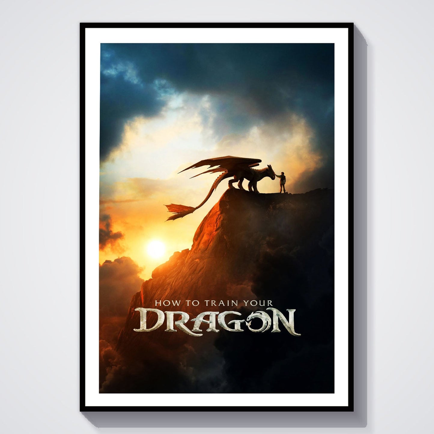 Flex Designs Poster How To Train Your Dragon Final 8 x 10" Home Goods - Movie 2010 Movie Poster