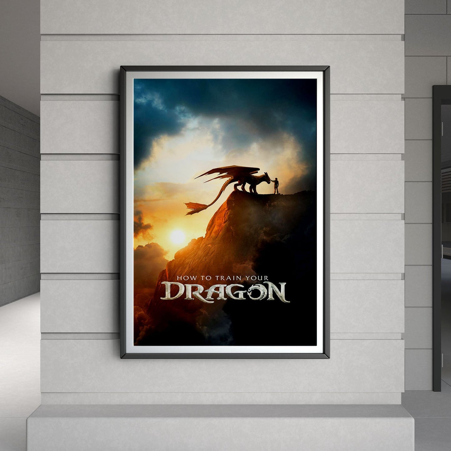 Flex Designs Poster How To Train Your Dragon Final 8 x 10" Home Goods - Movie 2010 Movie Poster