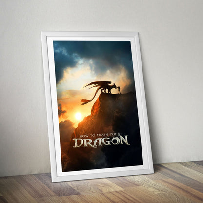 Flex Designs Poster How To Train Your Dragon Final 8 x 10" Home Goods - Movie 2010 Movie Poster