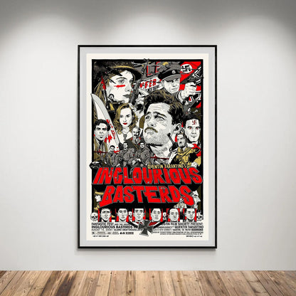 Flex Designs Poster Inglourious Basterds War 5 x 7" Home Goods - Movie 2009 Movie Poster