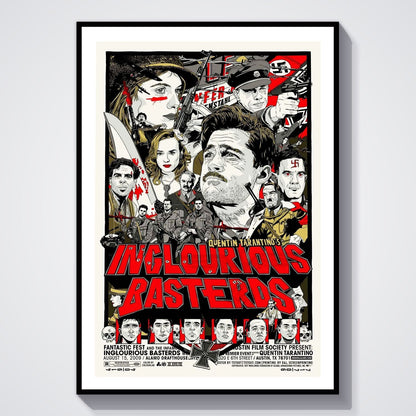 Flex Designs Poster Inglourious Basterds War 8 x 10" Home Goods - Movie 2009 Movie Poster