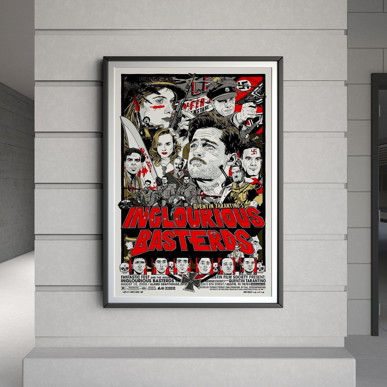 Flex Designs Poster Inglourious Basterds War 8 x 10" Home Goods - Movie 2009 Movie Poster