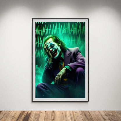 Flex Designs Poster Joker Laugh 5 x 7" Home Goods - Movie 2019 Movie Poster