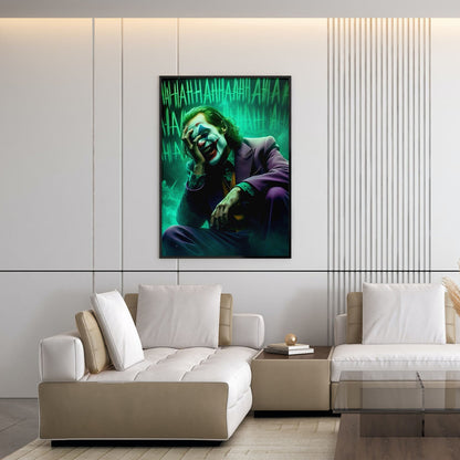 Flex Designs Poster Joker Laugh 5 x 7" Home Goods - Movie 2019 Movie Poster