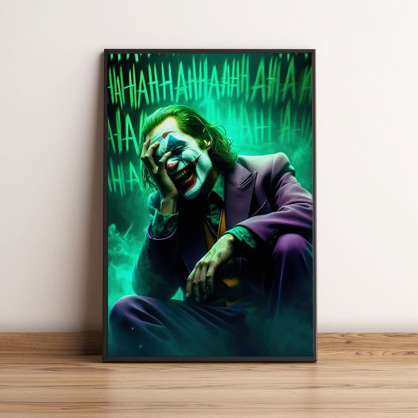 Flex Designs Poster Joker Laugh 5 x 7" Home Goods - Movie 2019 Movie Poster