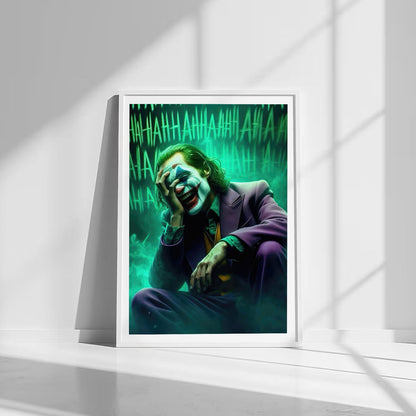 Flex Designs Poster Joker Laugh 8 x 10" Home Goods - Movie 2019 Movie Poster