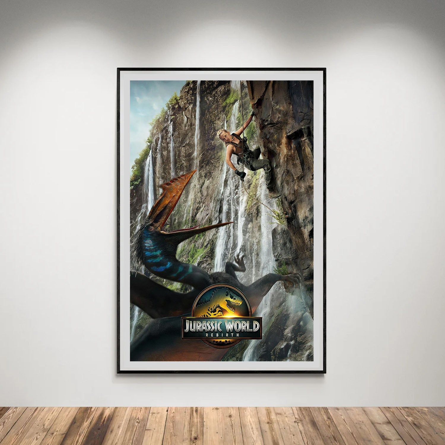 Flex Designs Poster Jurassic World Rebirth Theatrical 5 x 7" Home Goods - Movie 2015 Movie Poster