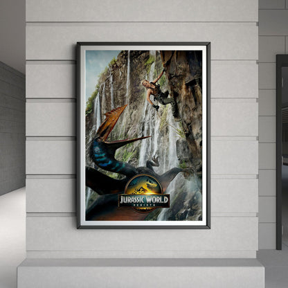 Flex Designs Poster Jurassic World Rebirth Theatrical 8 x 10" Home Goods - Movie 2015 Movie Poster