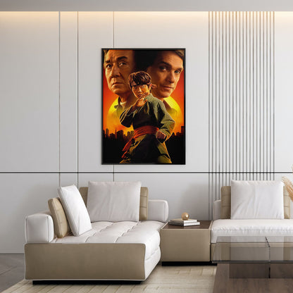 Flex Designs Poster Karate Kid Legends Textless 5 x 7" Home Goods - Movie 2025 Movie Poster