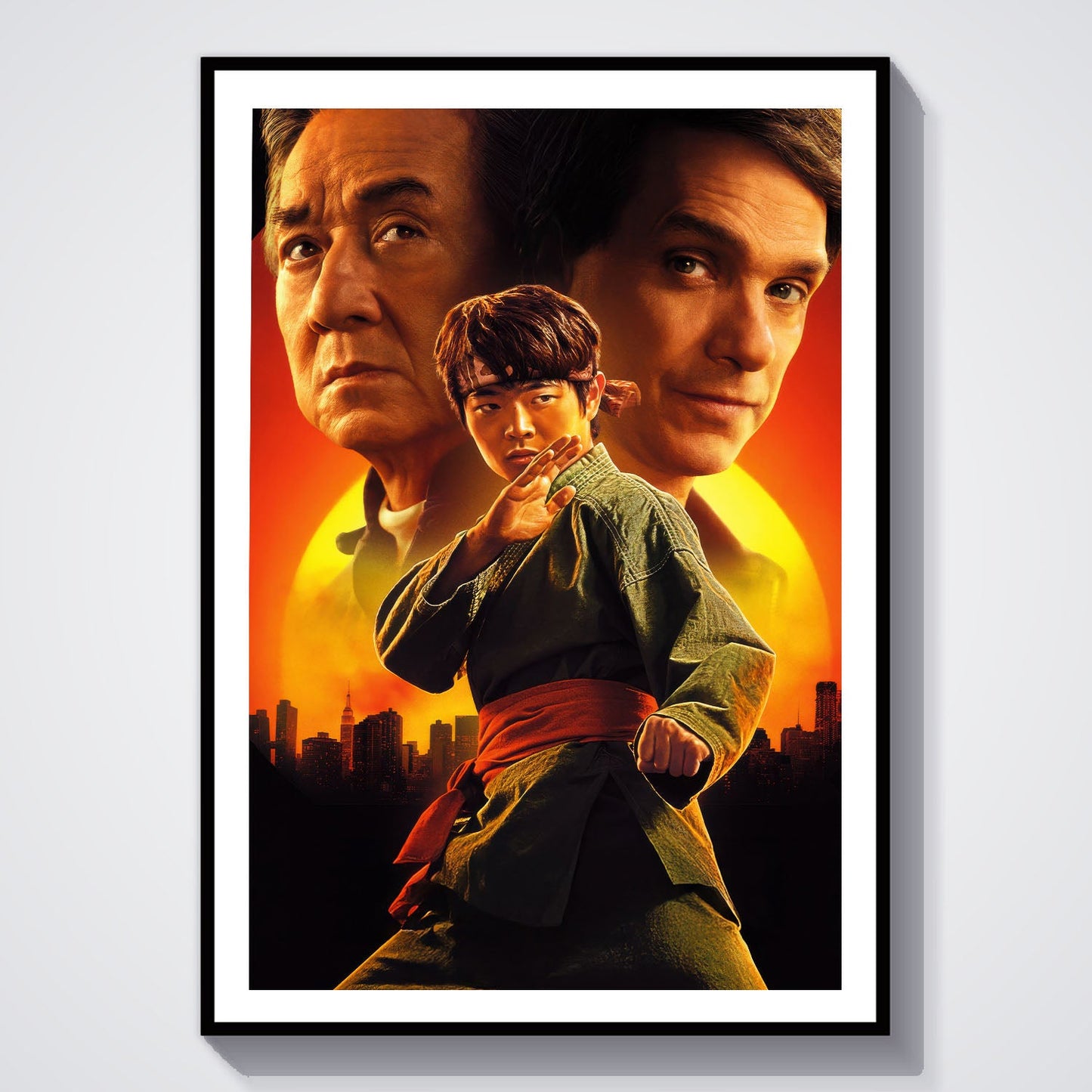 Flex Designs Poster Karate Kid Legends Textless 8 x 10" Home Goods - Movie 2025 Movie Poster