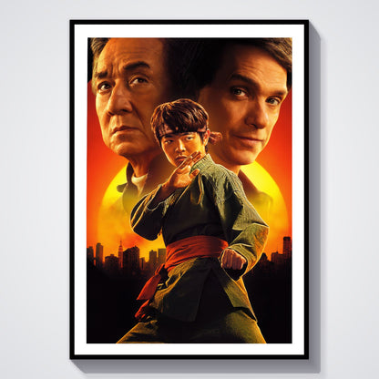 Flex Designs Poster Karate Kid Legends Textless 8 x 10" Home Goods - Movie 2025 Movie Poster