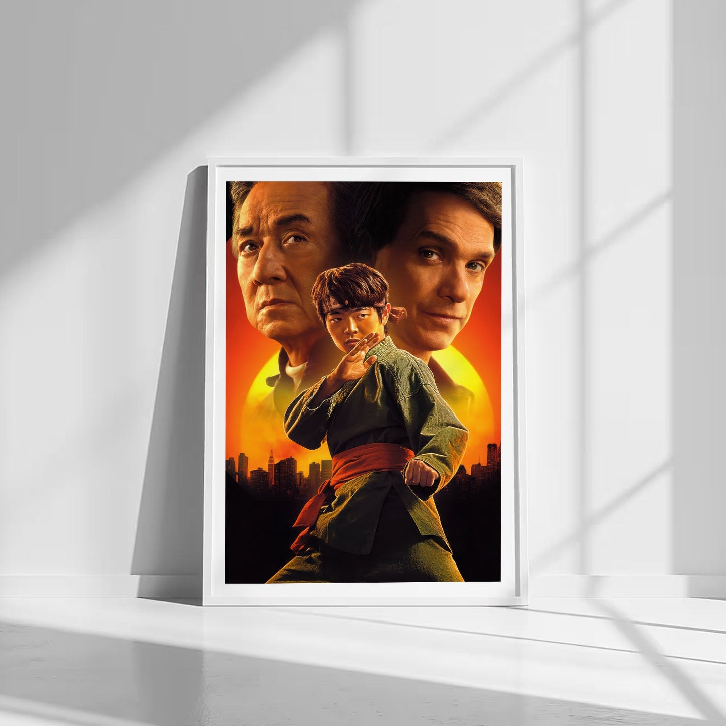 Flex Designs Poster Karate Kid Legends Textless 8 x 10" Home Goods - Movie 2025 Movie Poster