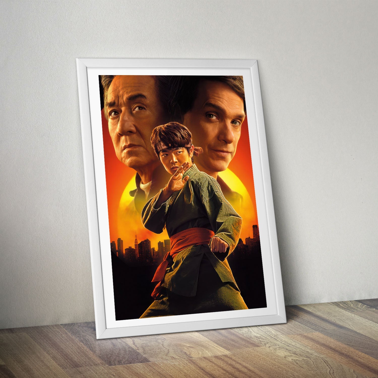 Flex Designs Poster Karate Kid Legends Textless 8 x 10" Home Goods - Movie 2025 Movie Poster