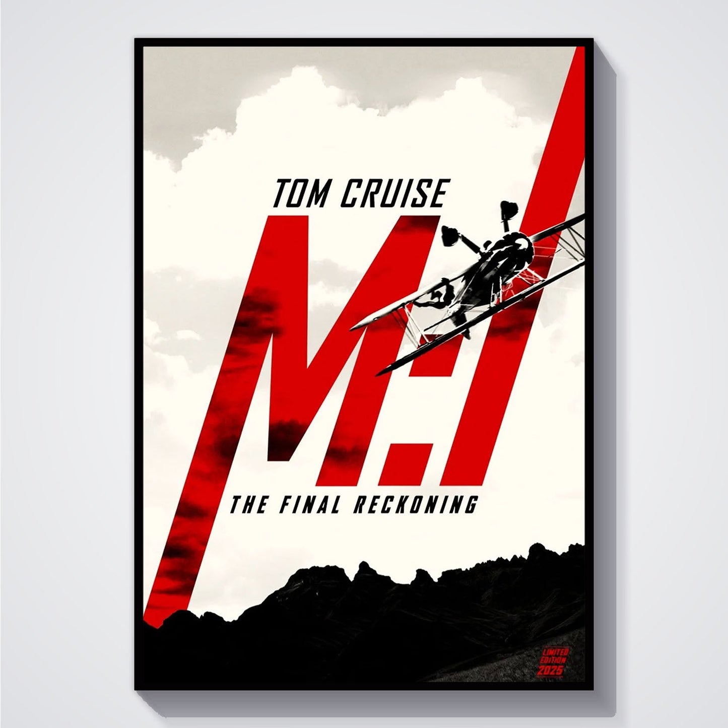Flex Designs Poster Mission Impossible The Final Reckoning Teaser 5 x 7" Home Goods - Movie 2025 Movie Poster