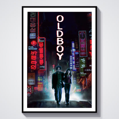 Flex Designs Poster Oldboy Cover 8 x 10" Home Goods - Movie 2003 Movie Poster