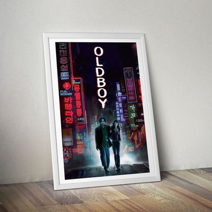 Flex Designs Poster Oldboy Cover 8 x 10" Home Goods - Movie 2003 Movie Poster