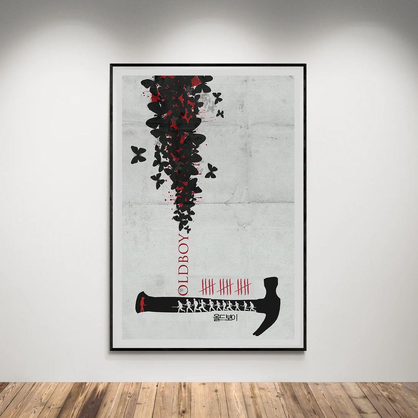 Flex Designs Poster Oldboy Hammer 5 x 7" Home Goods - Movie 2003 Movie Poster