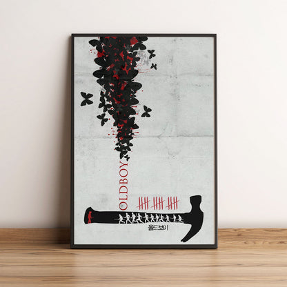Flex Designs Poster Oldboy Hammer 5 x 7" Home Goods - Movie 2003 Movie Poster