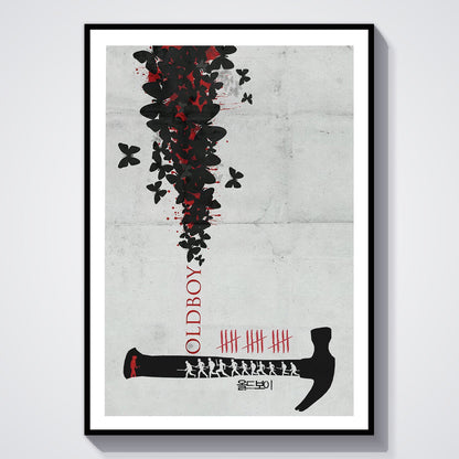 Flex Designs Poster Oldboy Hammer 8 x 10" Home Goods - Movie 2003 Movie Poster