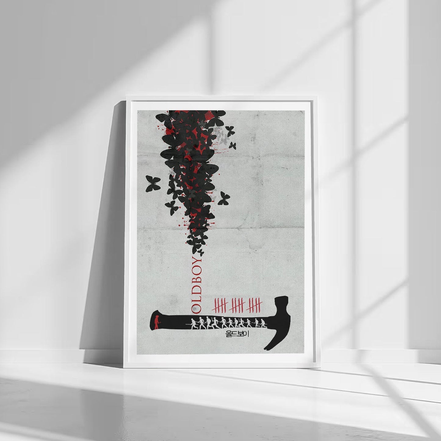 Flex Designs Poster Oldboy Hammer 8 x 10" Home Goods - Movie 2003 Movie Poster
