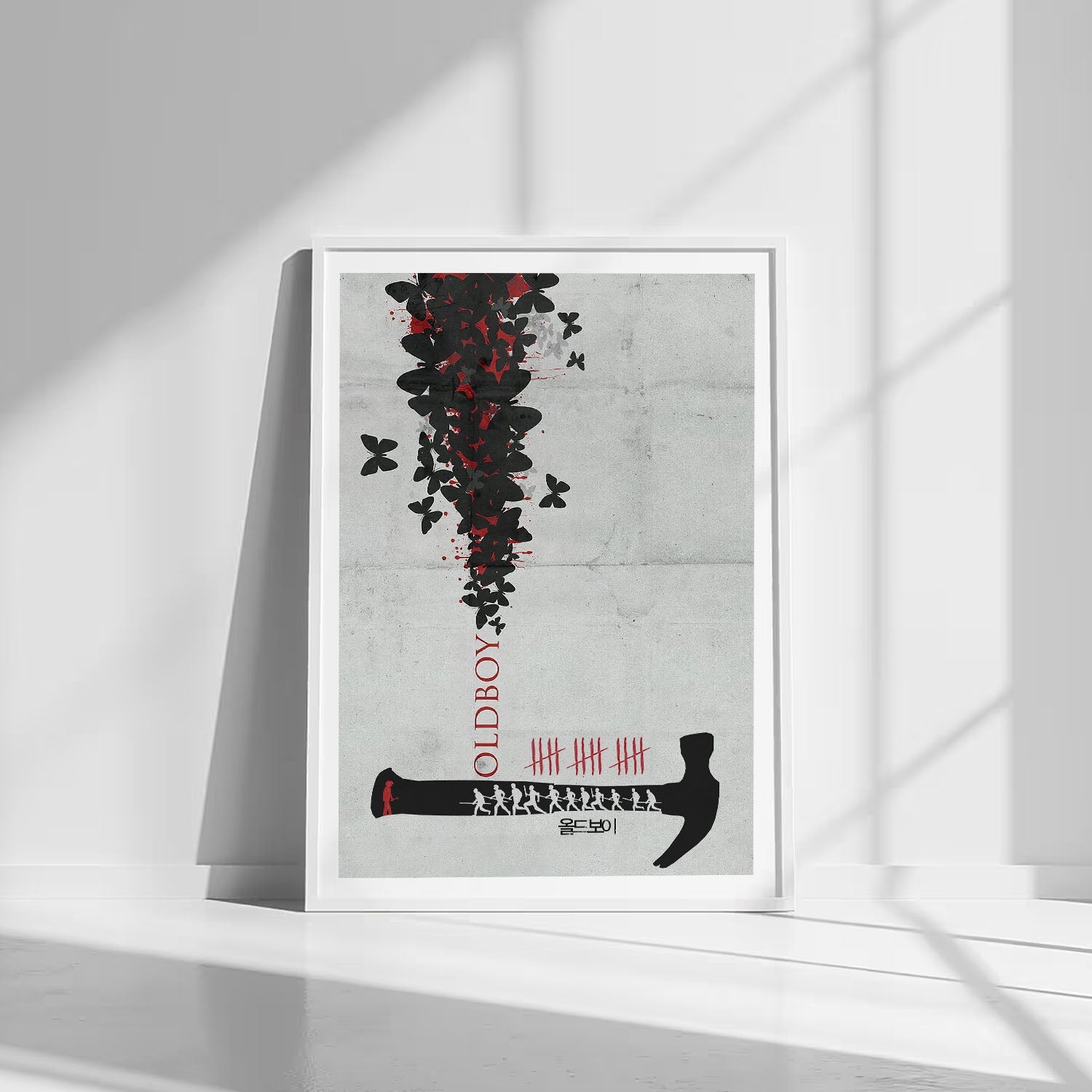 Flex Designs Poster Oldboy Hammer 8 x 10" Home Goods - Movie 2003 Movie Poster