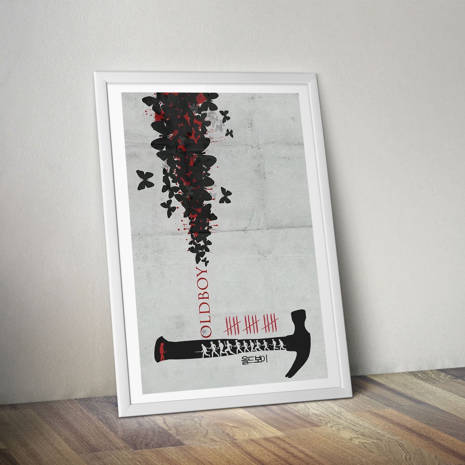 Flex Designs Poster Oldboy Hammer 8 x 10" Home Goods - Movie 2003 Movie Poster