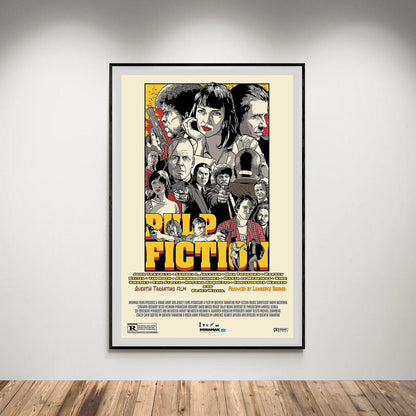 Flex Designs Poster Pulp Fiction Final 5 x 7" Home Goods - Movie 1994 Movie Poster