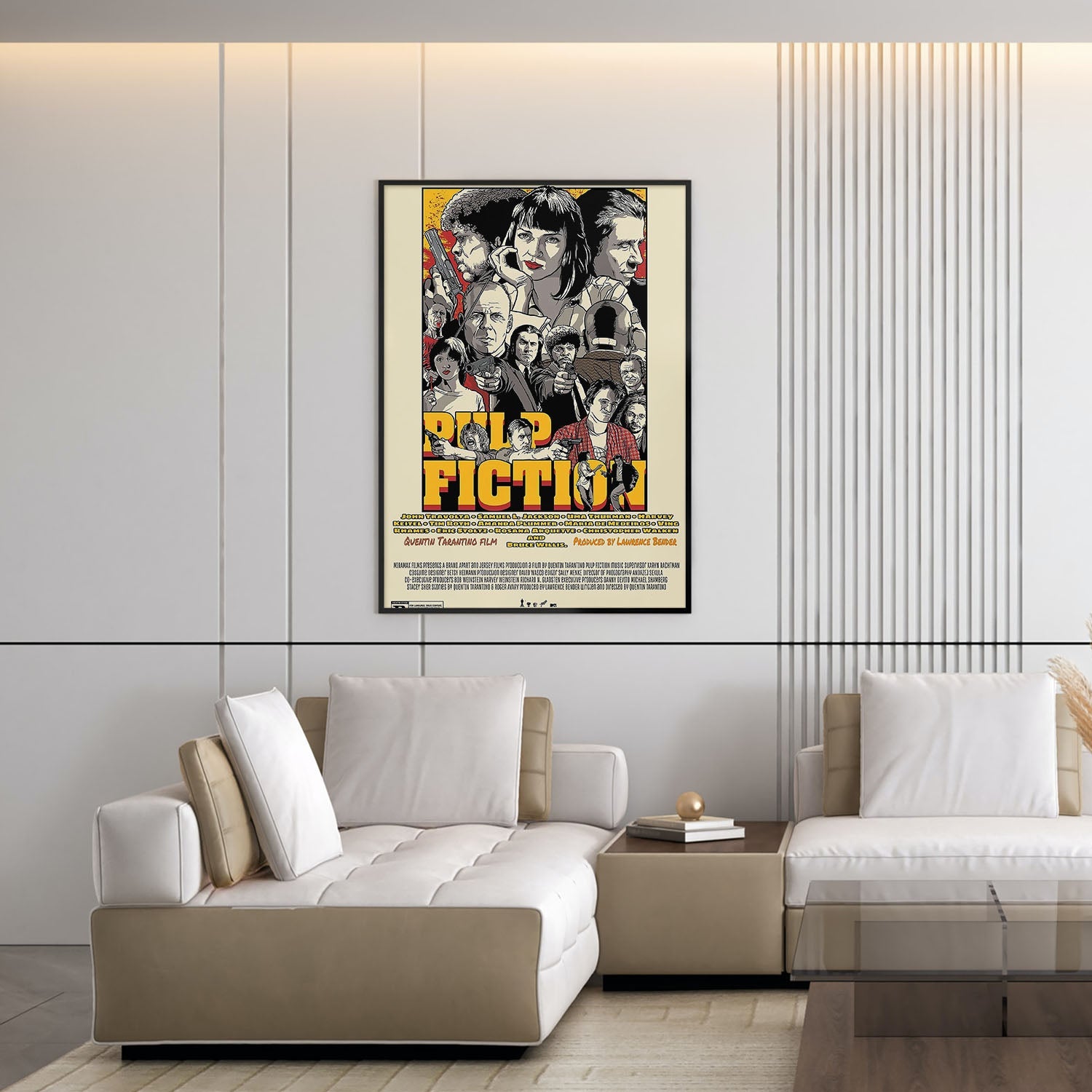 Flex Designs Poster Pulp Fiction Final 5 x 7" Home Goods - Movie 1994 Movie Poster
