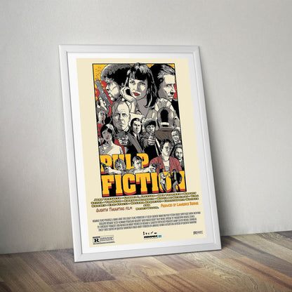 Flex Designs Poster Pulp Fiction Final 8 x 10" Home Goods - Movie 1994 Movie Poster