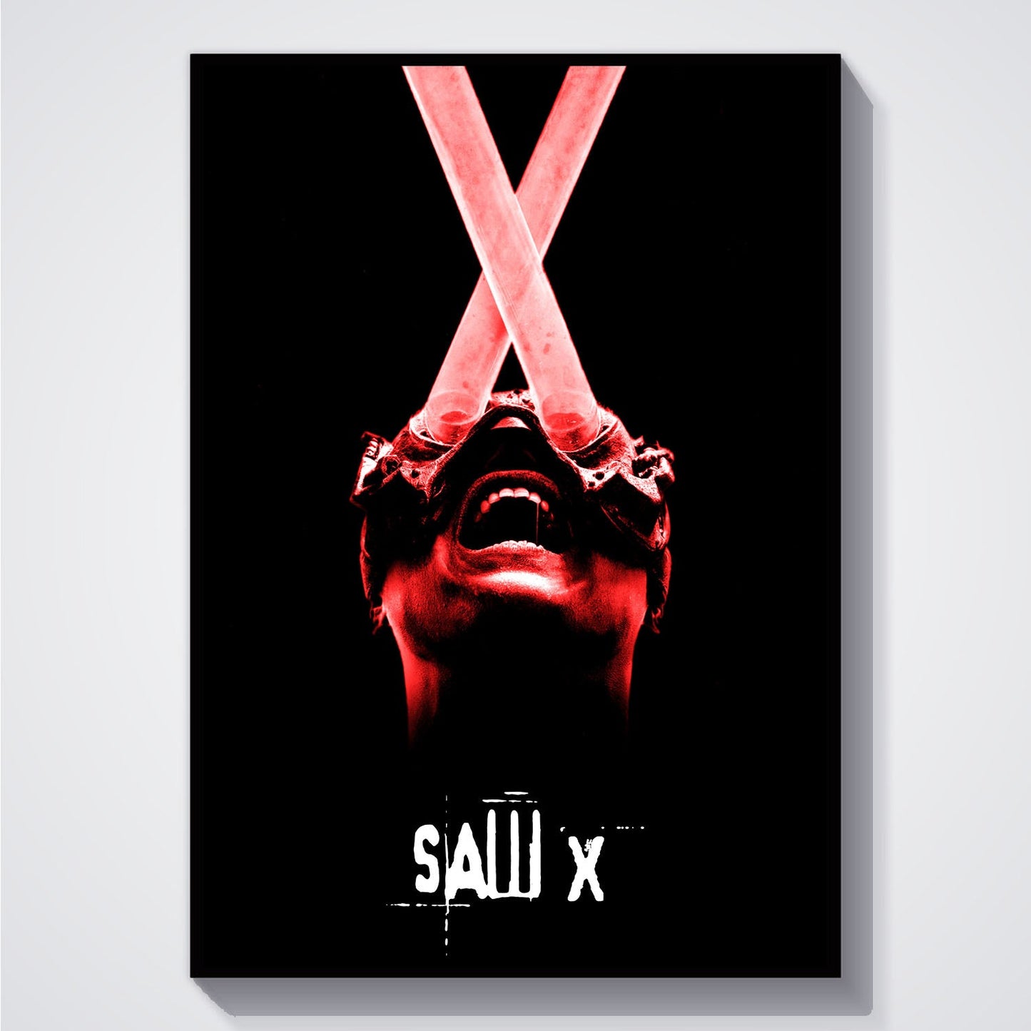 Flex Designs Poster Saw X 5 x 7" Home Goods - Movie 2023 Movie Poster