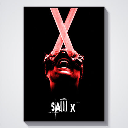 Flex Designs Poster Saw X 5 x 7" Home Goods - Movie 2023 Movie Poster
