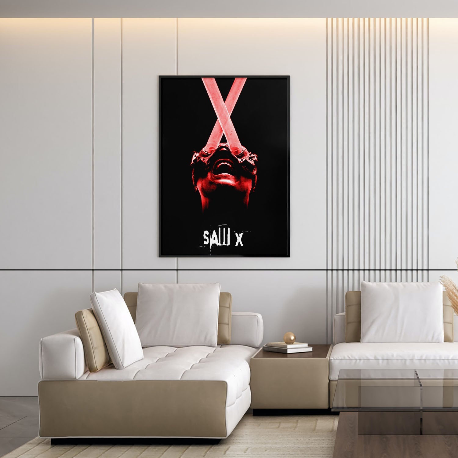 Flex Designs Poster Saw X 5 x 7" Home Goods - Movie 2023 Movie Poster