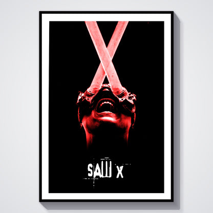 Flex Designs Poster Saw X 8 x 10" Home Goods - Movie 2023 Movie Poster