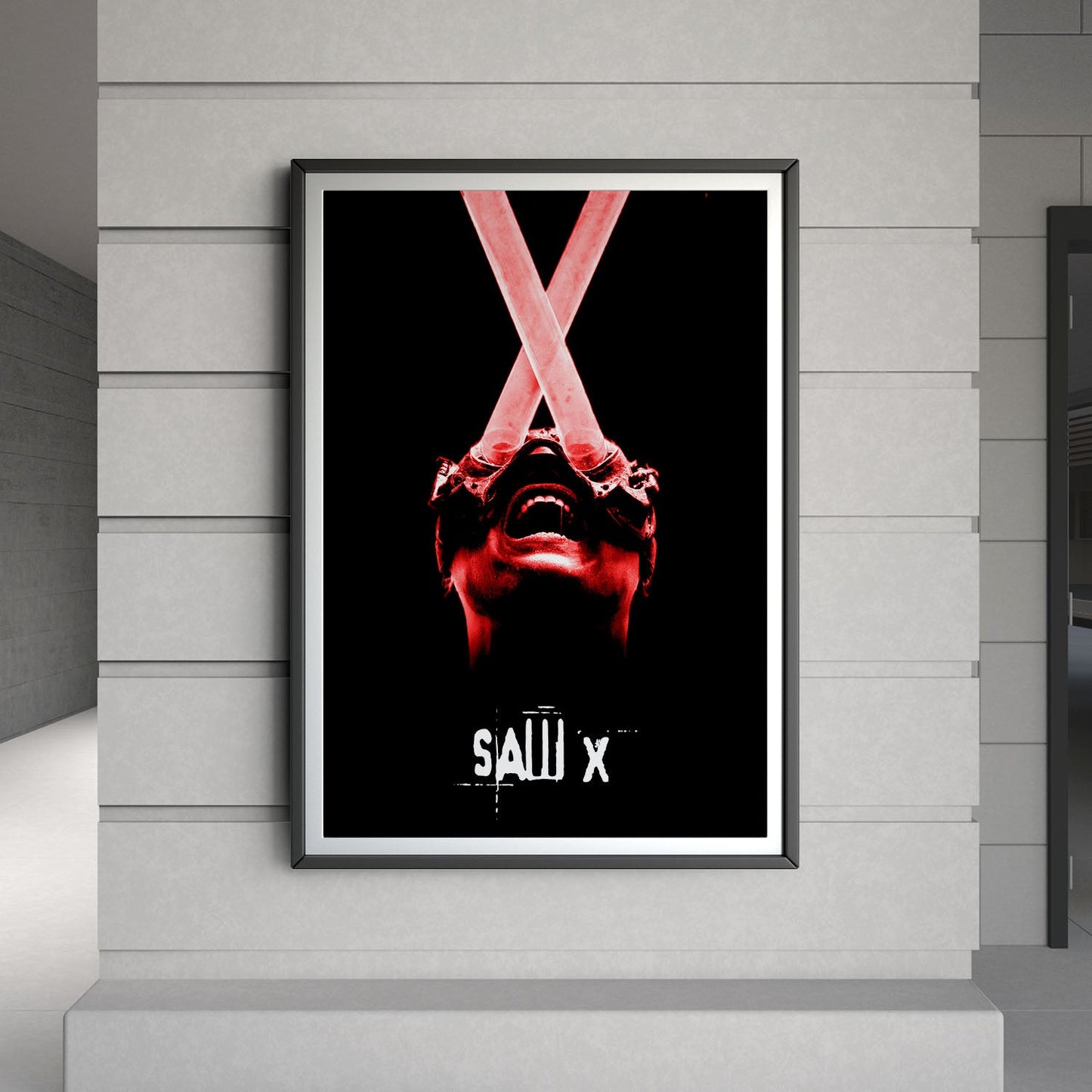 Flex Designs Poster Saw X 8 x 10" Home Goods - Movie 2023 Movie Poster