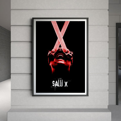 Flex Designs Poster Saw X 8 x 10" Home Goods - Movie 2023 Movie Poster