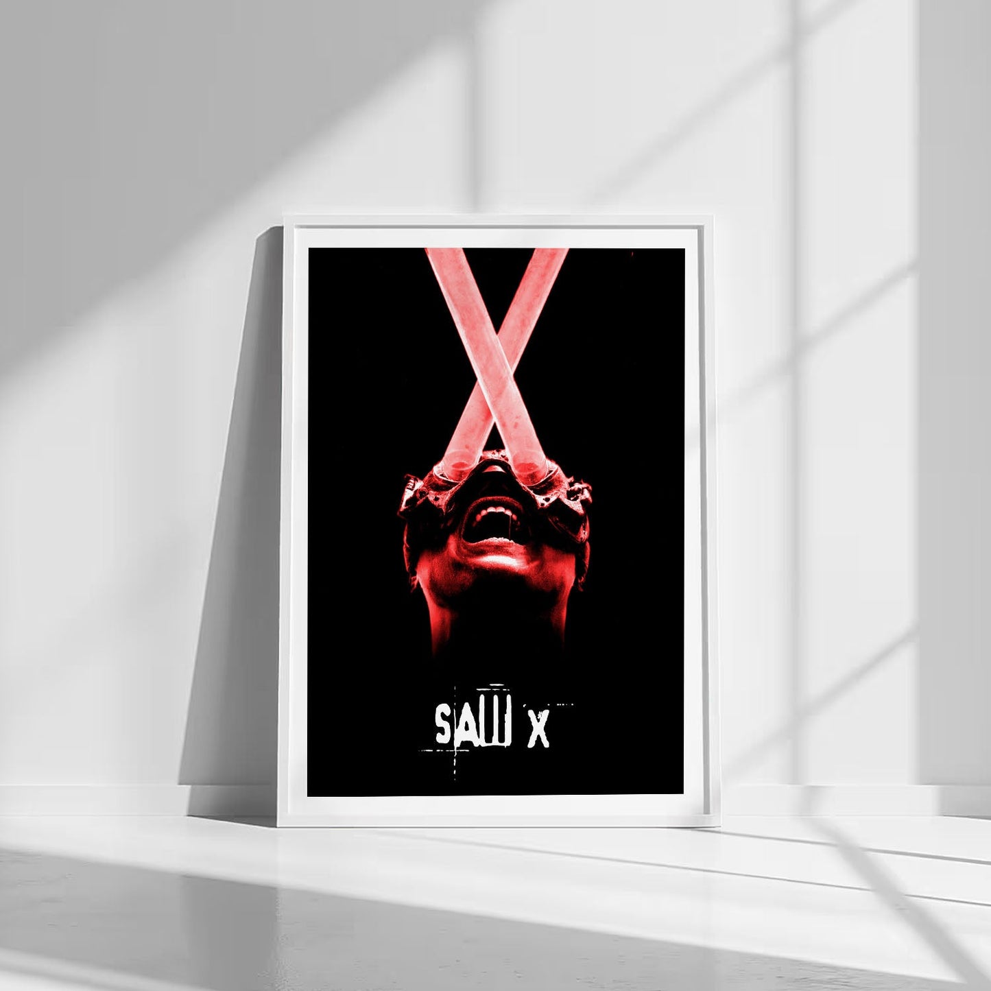 Flex Designs Poster Saw X 8 x 10" Home Goods - Movie 2023 Movie Poster