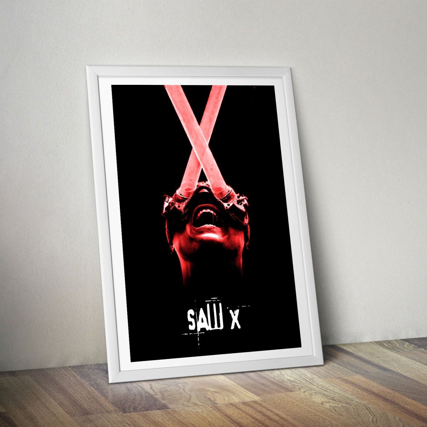 Flex Designs Poster Saw X 8 x 10" Home Goods - Movie 2023 Movie Poster