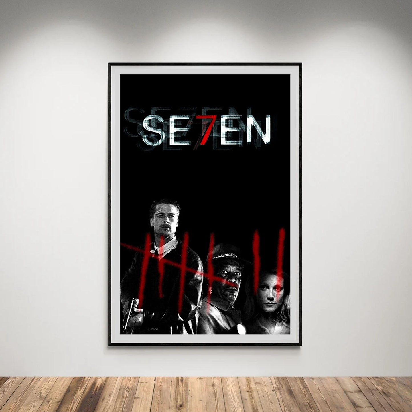 Flex Designs Poster Seven Horror 5 x 7" Home Goods - Movie 1995 Movie Poster