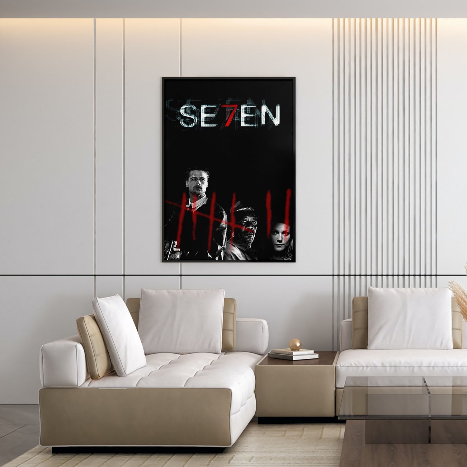 Flex Designs Poster Seven Horror 5 x 7" Home Goods - Movie 1995 Movie Poster