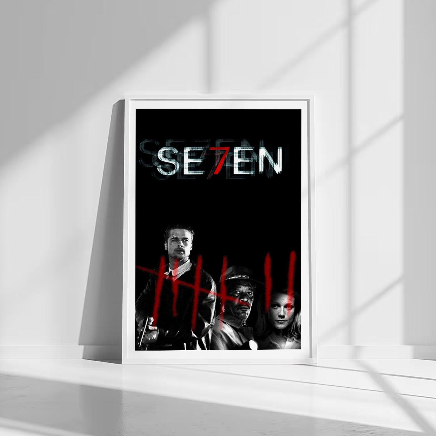 Flex Designs Poster Seven Horror 8 x 10" Home Goods - Movie 1995 Movie Poster