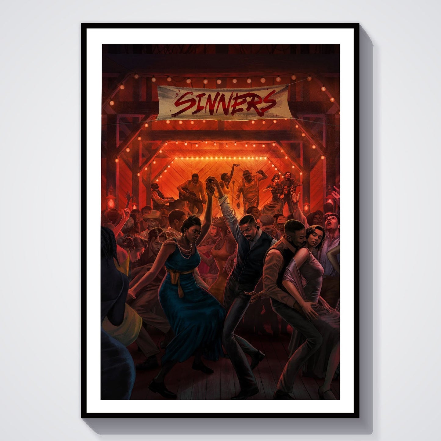 Flex Designs Poster Sinners Cartoon 8 x 10" Home Goods - Movie 1995 Movie Poster