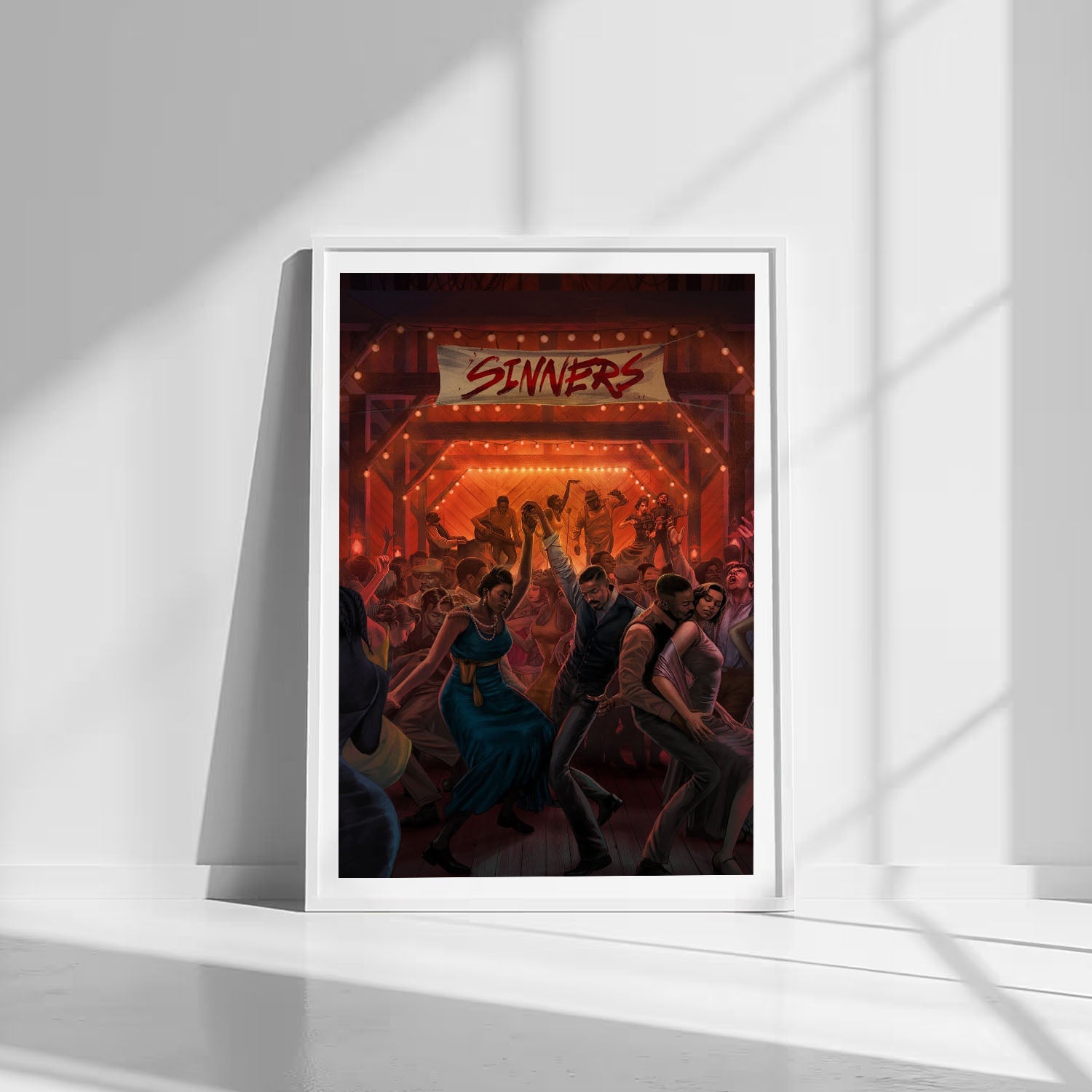 Flex Designs Poster Sinners Cartoon 8 x 10" Home Goods - Movie 1995 Movie Poster