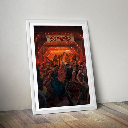 Flex Designs Poster Sinners Cartoon 8 x 10" Home Goods - Movie 1995 Movie Poster